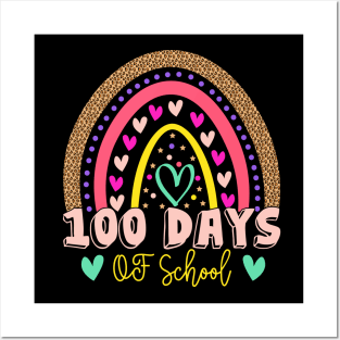 100 Days of School Gift For Kids Students And Teacher Posters and Art